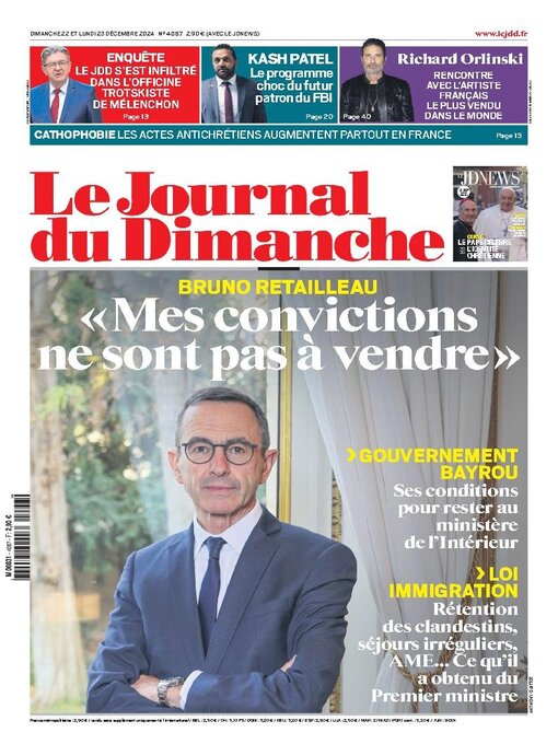 Title details for Le Journal du dimanche by Lagardere Media News - Available